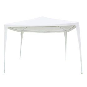 Patio Gazebo Sun Shade Screen Shelter Waterproof Tent (Color: White, size: 3 X 3 M)